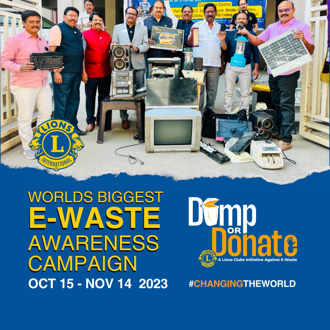 E-Waste collection drive